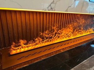 <span class=keywords><strong>Chimenea</strong></span> Eléctrica <span class=keywords><strong>de</strong></span> <span class=keywords><strong>Vapor</strong></span> <span class=keywords><strong>de</strong></span> <span class=keywords><strong>Agua</strong></span> PANSEE 3D, Diseño Moderno <span class=keywords><strong>de</strong></span> Acero, Control Remoto WiFi, Inserto para Hoteles, Villas y Apartamentos - Product Image 3