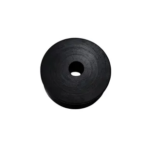 La macchina della piegatrice rotonda di Nylon di plastica nera su ordinazione dell'acciaio inossidabile rotola la fabbricazione della lamiera sottile