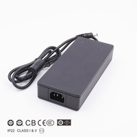 Adaptateur d'alimentation de bureau à découpage 120W 180W 215W 240W 9V 12V 54V, efficacité énergétique de niveau VII, alimentation médicale GaN 11V-54V