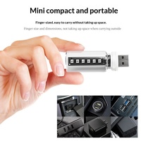 Lampe tactile USB pour voiture avec design de bouteille en verre, éclairage ambiant 7 couleurs - Plug-and-Play pour utilisation en véhicule et en intérieur, 5W 5V RGB, lumière de voiture
