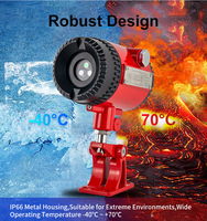Détecteur de Flamme Industriel UV IR à Trois Bandes Ultraviolettes et Infrarouges Certifié ATEX CE - Prix Fabricant