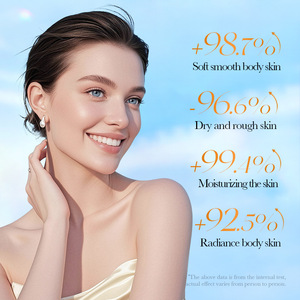 Lotion corporelle super blanchissante à l'amande SADOER 500ml, hydratante, éclaircissante, réparatrice pour peaux sèches et rugueuses, anti-taches brunes, crème corporelle anti-âge - Product Image 3