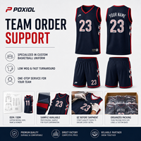 Conjunto de Uniforme de Baloncesto Personalizado, Pantalones Cortos de Malla Transpirable con Nombre y Número, Ropa Deportiva OEM para Clubes, Escuelas, Equipos Juveniles y Adultos