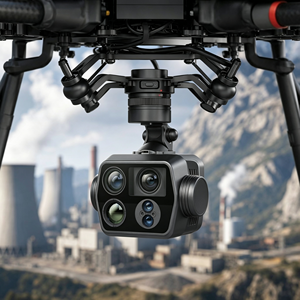 โดรน C14 PRO พร้อมกล้องถ่ายภาพความร้อนแบบ Quad Thermal Imaging ระยะ 1.2 กม. ระบบวัดระยะ 100x Hybrid Zoom ระบบกันสั่นสามแกน ระบบติดตาม AI ชุดอุปกรณ์เสริม FPV - Product Image 1