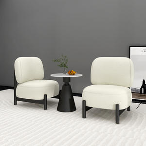 Sillón de Tela Moderno, Forma Redonda, Pintura a Base de Agua, Completamente Equipado para Sala de Estar, Balcón y Hogar - Product Image 4