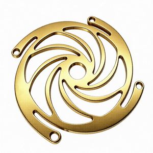 Trivet de Aluminio Dorado Mate de Lujo Personalizado, Base Metálica Antideslizante Resistente al Calor para Ollas y Sartenes, Tamaño Personalizable - Product Image 1