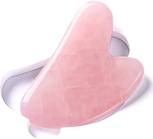 Wholesale Natural Crystal Facial <b>Jade</b> <b>Roller</b> and Gua Sha Face Scraping Massage Tool Pink Black Gemstone Facial Body - Product Image 6