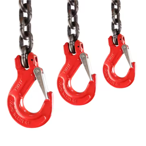 Gancho de Acero al Carbono Tipo Clevis - Gancho de Elevación Tipo Cerrado con Tuerca Anti-Desprendimiento - Product Image 2