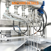 Automatische 4-baans fruitjam verpakkingsmachine voor onregelmatige vormen, jamzakjes verpakkingsmachine