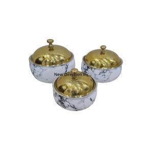 Casseroles en acier inoxydable marmite design martelé vente chaude maison cuisine ustensiles usagés casserole à double paroi marmite - Product Image 2