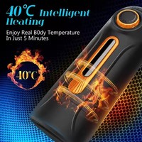 Automatischer Elektrischer Teleskop-Rotations-Stroker Sexspielzeug für Erwachsene Männer TPE-Material Masturbator-Cup für Männliche Selbstbefriedigung