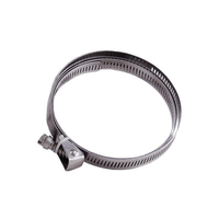 Pince de conduit réglable en acier inoxydable d'usine support en acier inoxydable sangle de montage pince à dégagement rapide pour conduit