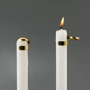 إطفاء الشموع السويدية الأوتوماتيكية الذهبية ، جهاز إطفاء الشموع التلقائي المستدق/طفاية الشموع الأوتوماتيكية
