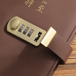 Cuaderno con Candado, Diario A5, Cuaderno para Estudiantes de <span class=keywords><strong>Primaria</strong></span>, Regalo Empresarial Creativo Personalizado, Cuaderno con Candado de Combinación - Product Image 2