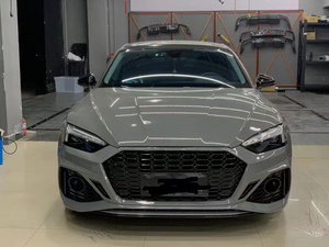 ฝาครอบกันชนรถยนต์สำหรับรถ Audi 20-24 A5/S5 B9.5อัพเกรดด้านหน้าสไตล์ RS5กับตะแกรง | อุปกรณ์เสริมรวมฟรี | สต็อกของเรา - Product Image 6