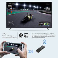 Wf Tvr3 Allwinner H313 Quad Core 4K Android 10.0 Mini TV Stick con Control Remoto IR y Ethernet de 10/100Mbps