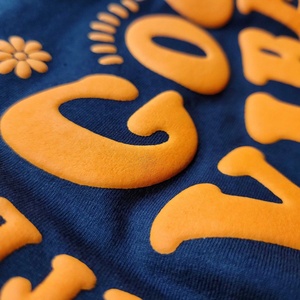 Tùy chỉnh đàn Puff truyền nhiệt vinyl, nhiều màu sắt-on in dày Puff in ấn in 3D Puff HTV Vinyl cho t Áo sơ mi - Product Image 1