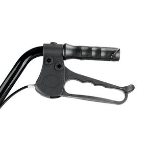 軽量炭素鋼屋外ポータブルウォーキングエイド折りたたみ式ローレーターウォーカーシート高調整可能高齢者用 - Product Image 5