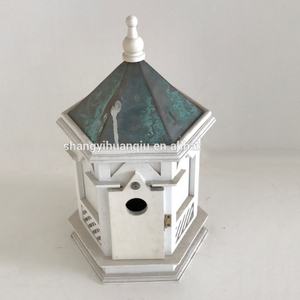 Gabbia per uccelli in legno ornamentale di nuova progettazione gabbie per uccelli all'ingrosso gabbia per uccelli in legno - Product Image 3