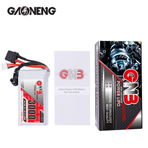 GAONENG GNB DJI FPV Goggles Paket Baterai LiPo 2S 3000mAh 7.4V XT60 Konektor DC5.5 Dengan Indikator Daya - Product Image 2