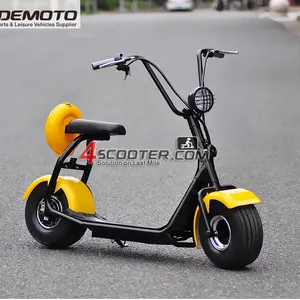 Велосипеды-Чоппер: идеальный скутер Citycoco 2024W 500W 48V 12AH Электрический скутер