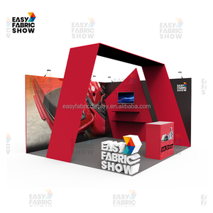 Équipement de salon commercial imprimé sur mesure stand d'exposition schéma de coque de fond d'entrée pour salons professionnels - Product Image 4