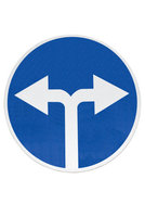 Panneau de signalisation routière personnalisé en aluminium pour la sécurité routière, logo d'avertissement YOUCHAO, haute visibilité