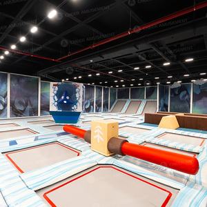 チアーアミューズメントによるカスタムウィンターテーマ屋内アドベンチャーパーク、屋内遊園地、ロープコース、クライミングウォールのターンキーデザイン - Product Image 5