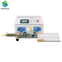 Machine à dénuder les câbles automatique Sinrad SR-517V pour fils H07V-U THHN de 1 à 16 mm², longueur de dénudage maximale de 30 mm, pour la construction et l'industrie