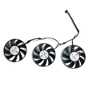 Ventilateur de carte graphique RX6800 RX6800XT <span class=keywords><strong>RX6900XT</strong></span> pour ASROCK <span class=keywords><strong>AMD</strong></span> <span class=keywords><strong>Radeon</strong></span> RX 6800 6800XT 6900XT AUB0812VD-00 80MM - Product Image 3