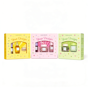 Boîte d'emballage magnétique en papier rigide élégante, design pliable pour marque de cosmétiques haut de gamme - Product Image 2