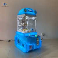 Machine à griffes en plastique à monnayeur pour enfants, distributeur de prix à faible coût et très rentable pour centre de jeux pour enfants