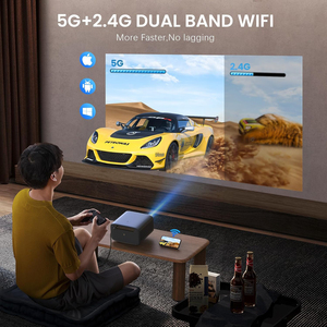 Proyector de TV con Sistema Operativo Linux Wupro/ODM, Diseño Moderno 2025, <span class=keywords><strong>800</strong></span> ANSI Lúmenes, con WIFI, Bluetooth, Enfoque Automático, Proyector Inteligente LED de Video - Product Image 6