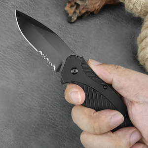 Cuchillo Plegable para Exteriores Clash1605, Herramienta Multifuncional EDC para Camping y Senderismo con Sierra Dentada, Cuchillo de Uso Diario, Personalizable OEM - Product Image 1