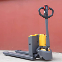 Transpalette électrique ATS 4400 lb de capacité, transpalette à batterie lithium 48 x 27 fourches, muletto