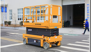 चीन प्रसिद्ध ब्रांड xg1212hd xg1012hd हाइड्रोस्टैटिक श्रृंखला कैंची लिफ्ट 2477x1190x2355mm हवाई कार्य मंच - Product Image 4