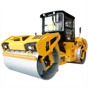 Walk behind 1 ton to 10 ton compactor vibratory hand vibratory pedestrian roller asphalt single double drum roller compactor