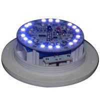 Ampoule LED sans fil rechargeable à piles, 16 couleurs changeantes, support de lampe E27, vis étanche IP60/IP65