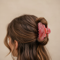 Pince à cheveux en acrylique personnalisée ZOYU, design créatif, signes du zodiaque, épingle à cheveux incrustée de diamants, accessoires pour cheveux nuage pour femmes