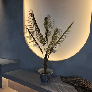 Sıcak satış yüksek kaliteli yapay palmiye ağacı kapalı sahte tropikal palmiye ağaçları çiftlik evi dekor için sıcak satış yüksek kaliteli - Product Image 4