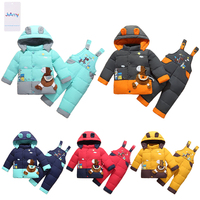 Suit Snow JiAmy Horse Pattern Waterproof Kids Wear Suit Windproof Winter Clothes Snow Suit