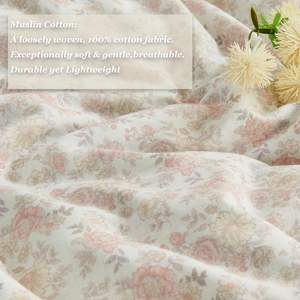 पुष्प 2 परत 100% सभी मौसम के लिए रूफल लुभावनी और हल्के के साथ फूलों के साथ - Product Image 6