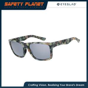 Diseño divertido Gafas de Sol de etiqueta privada Transferencia de agua Patrón de dibujos animados Moda casual Gafas de sol polarizadas - Product Image 3