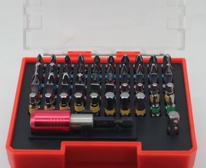 102 mảnh tự làm lớp tuốc nơ vít điện bit thiết lập nhựa xử lý ngăn kéo phong cách dụng cụ cầm tay <span class=keywords><strong>Kit</strong></span> với ổ cắm Bộ hộp gói - Product Image 4