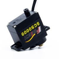 Mini Servo Feetech SCS009-C013 6V 3.5Kg à Engrenages Métalliques TTL Double Arbre pour ESP32, Robot de Bureau Arrma et Kits Éducatifs, Pièces RC et Accessoires