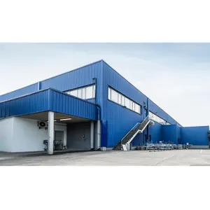 Workshop Structure Prefabricated Warehouse/Workshop/Storage Shed/Hangar Steel Structure