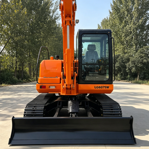 Terrain <b>Adaptive</b> CDM6075 Crawler Excavator Low Vibration Hydraulic Machine For Hillside Grading Quarry Site Tidying - Product Image 3