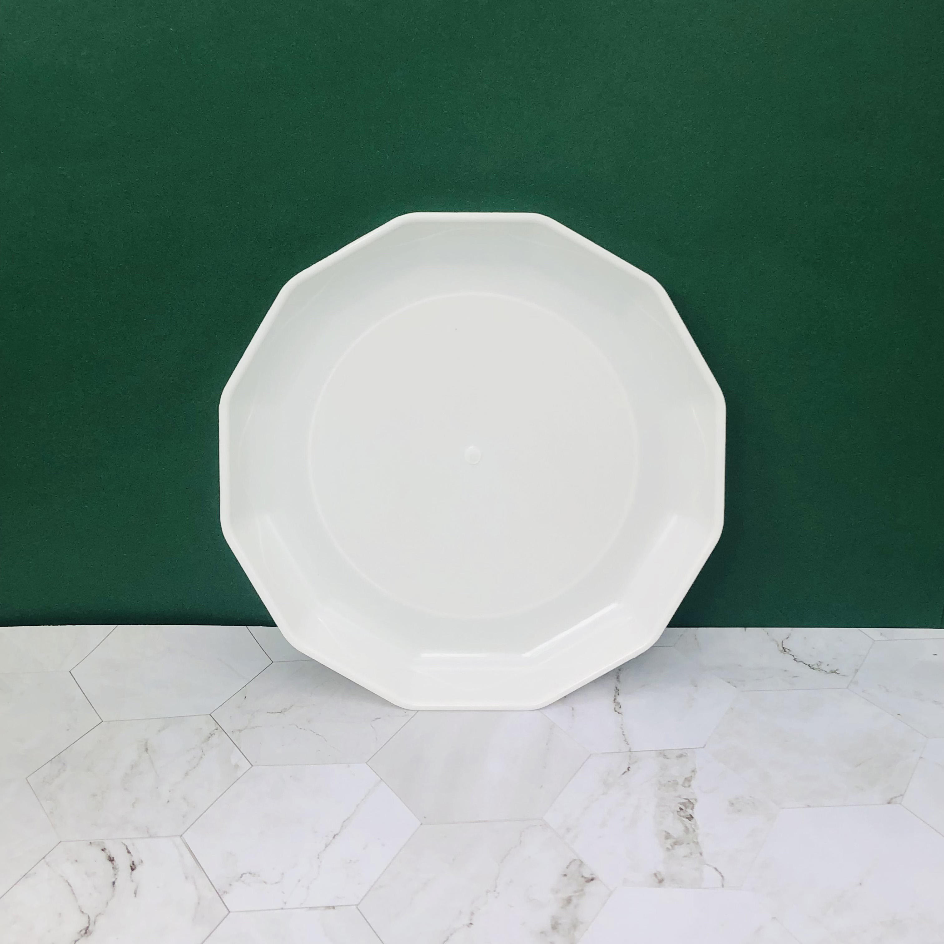 Platos Desechables Lotus de 8 Pulgadas