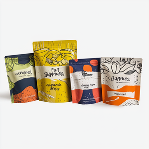 Sachet Doypack en plastique de qualité alimentaire avec panneau frontal transparent, idéal pour les biscuits, les craquelins et les snacks - Product Image 6