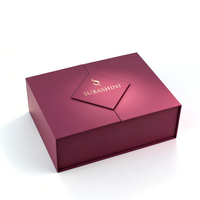 Faltbare, personalisierte Luxusboxen mit Goldfolienprägung, Karton, offene Doppeltürbox, Geschenkverpackung, magnetisch, stabil